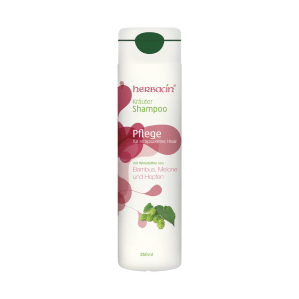 Herbacin Kräuter Shampoo Pflege für strapaziertes Haar - ohne Silikone – Bild 2
