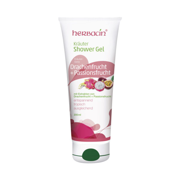 Herbacin Kräuter Shower Gel Drachenfrucht + Passionsfrucht – Bild 2