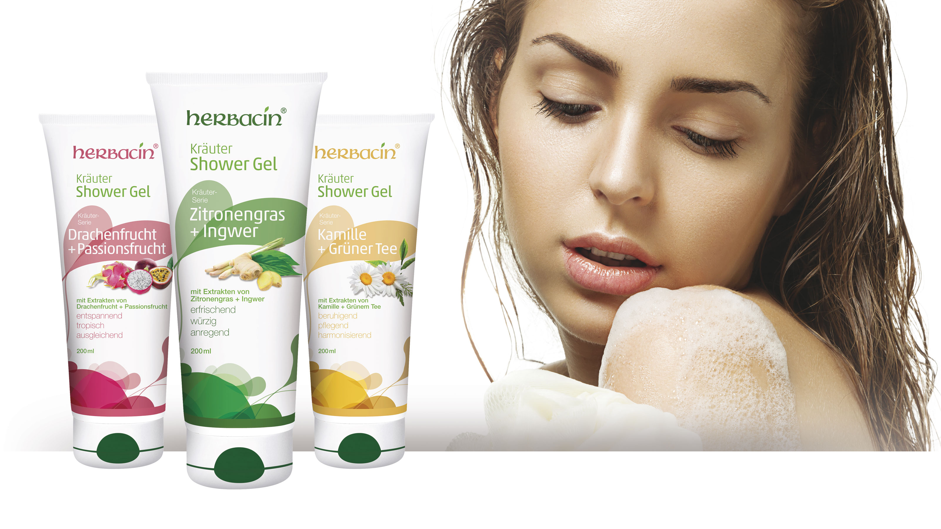 herbal shower gel