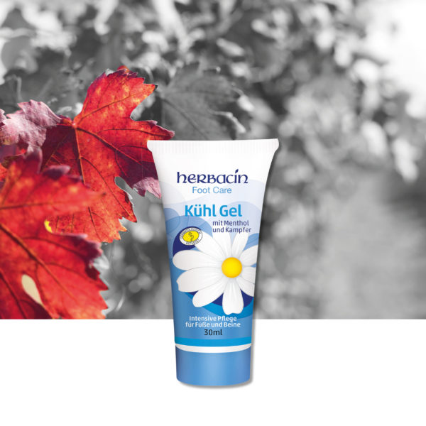 Herbacin Foot Care Kühl Gel - Tube 30 ml