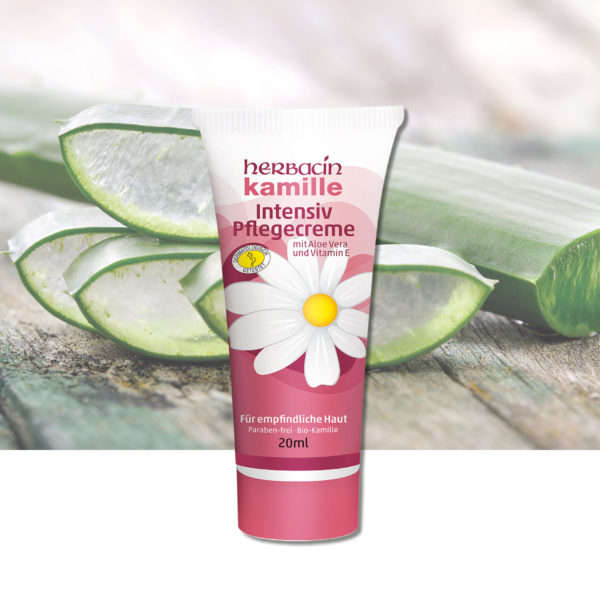 Herbacin kamille Intensive Moisture – tube 20 ml