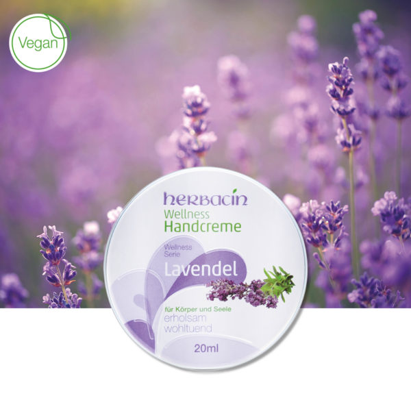Herbacin Wellness Handcreme Lavendel - Dose 20 ml