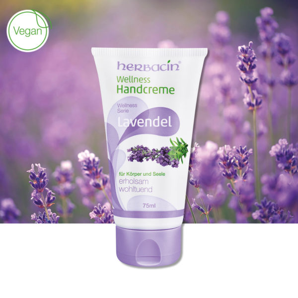 Herbacin Wellness Handcreme Lavendel - Tube 75 ml