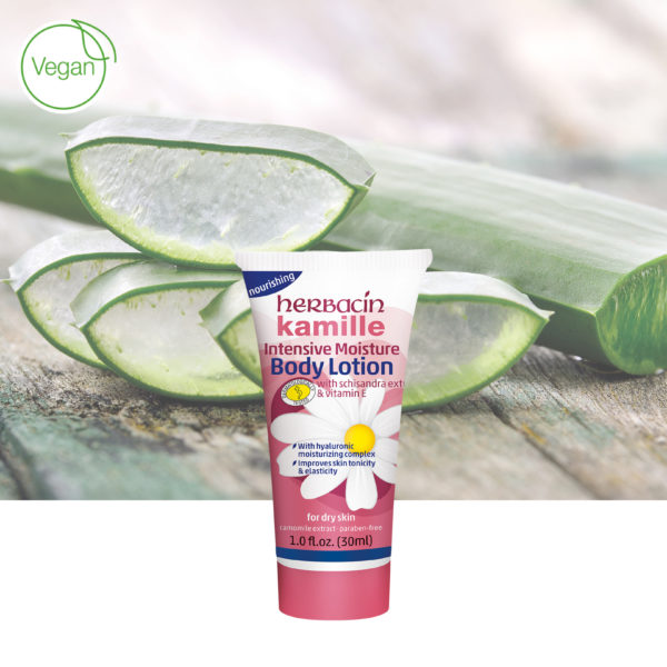Herbacin kamille Intensive Moisture Body Lotion - tube 20 ml