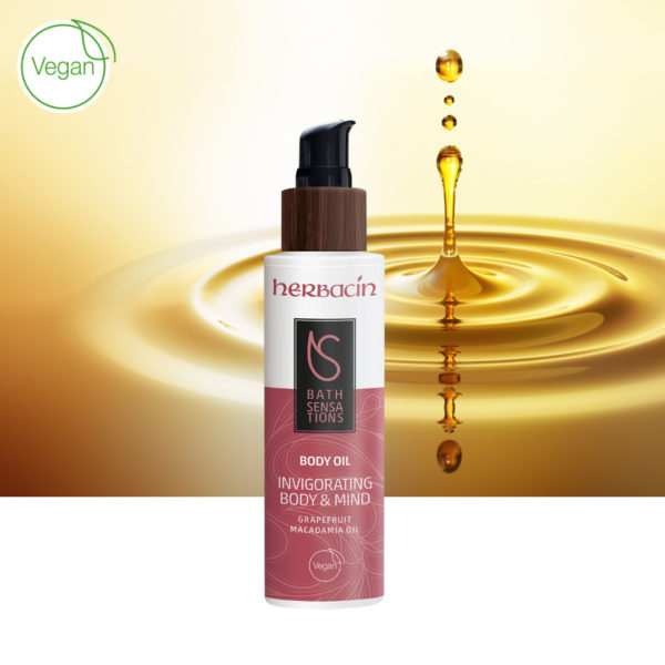 Herbacin Bath Sensations Body Oil Invigorating Body & Mind