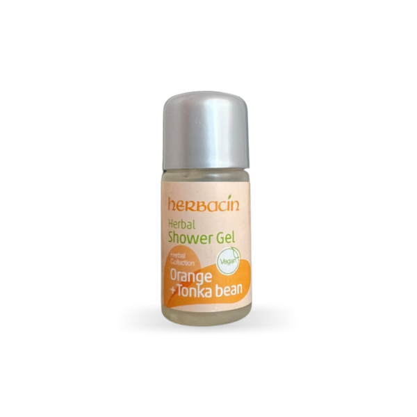 Herbacin Kräuter Shower Gel Orange + Tonkabohne 10 ml (Kennenlerngröße)
