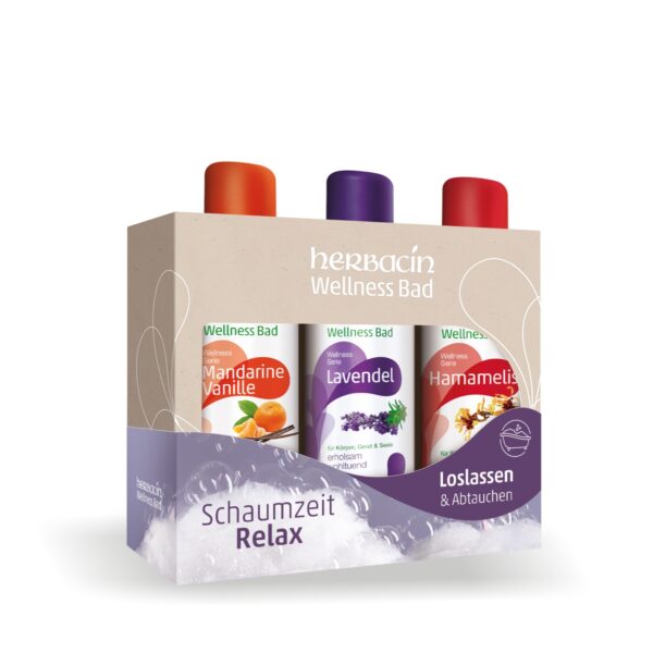 Herbacin Geschenk-Set I Schaumzeit Relax – Bild 2