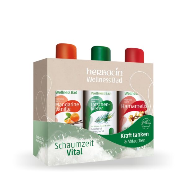 Herbacin Geschenk-Set I Schaumzeit Vital – Bild 2